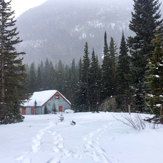 Crater Lakes, James Peak Wilderness, Colorado. January, 2018.