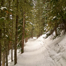 Crater Lakes, James Peak Wilderness, Colorado. January, 2018.
