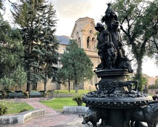 Loretto Chapel, Santa Fe, New Mexico. August, 2022.