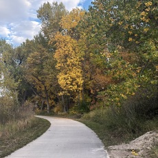 Cottonwood Creek Trail bike ride, Colorado Springs, Colorado. October, 2025.